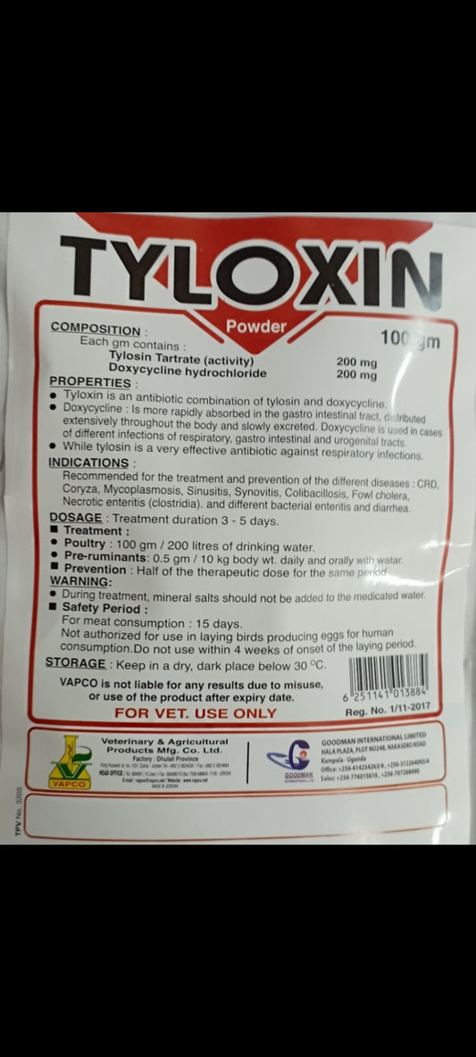 400 grams Doxy-Tyl respiratory infections - powder Treatment