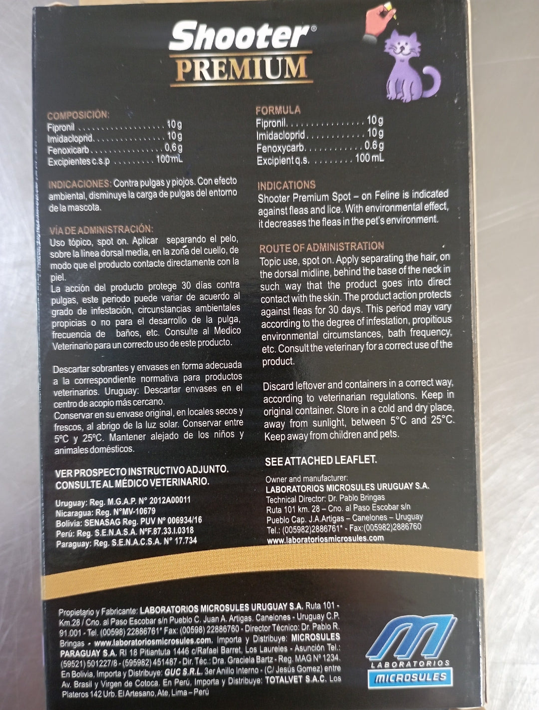 Shooter Premium Against Fleas and Lice For cats